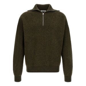 Jil Sander Men's Half-Zip Sweater